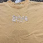 Arizona Jeans Y2K  Co. Boxy Baby Tee Butter Yellow Photo 1