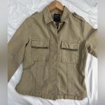 Lucky Brand Vintage Y2K Khaki Button Up Long Sleeve - Size Small Photo 4