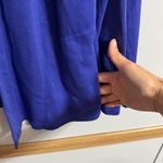 L.L. Bean Royal Blue Cotton Supima Cardigan Size Medium Photo 4