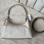 Coach Juliet Shoulder Bag in Signature Canvas, LH/White Chalk NWT Photo 6