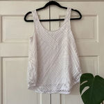 Neon Buddha White Tank Textured Size XS Photo 2