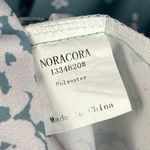 NWOT Noracora Womens Large Floral Short Sleeves Split Neck Midi A Photo 7