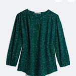 Fun 2 Fun Green Speckled Blouse Size XL Photo 0