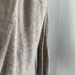 Soft Surroundings 100% Cashmere Open Front Waterfall Cardigan Sweater XL Beige Photo 5