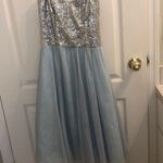 B Darlin  Strapless Cinderella Dress Photo 0