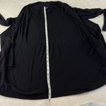 Apt. 9  Essential Ribbed Sweater Cardigan Womens S Black Open Front Stretch Casual Photo 7