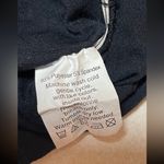 Melrose Chic Pregnancy Black 3/4 sleeves Top Size S Photo 3