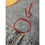 Isabel Maternity by Ingrid & Isabel Denim Shortall size 6 Blue Overall Shorts Photo 6