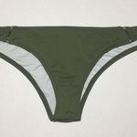 Rhythm  Olive Green Cheeky Bikini Bottom L Photo 2