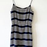 J.Crew Navy And White Striped Slip Dress Photo 7