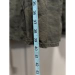 Fire Jeans Bethany Green Camo Maxi Skirt Zip/Tie Waist Size 17 Pleated Pockets Photo 1