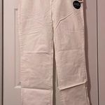 White tummy control straight leg jeans Size 14 Photo 0