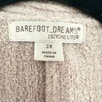 Barefoot Dreams  CozyChic Lite Ribbed Shrug Cardi in Dusty Rose 3X Open-Front Photo 1