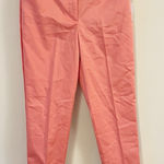 Liz Claiborne Emma Coral Lantana Ankle Length Mid Rise Pants Size 4 NEW Photo 0