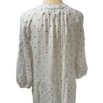 Anthropologie  Augustine Tiered Sheer Maxi Dress Milk Maid Cottagecore L Photo 4
