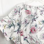 Buffalo David Bitton Buffalo 100% Viscose Short Sleeve Floral Top Size XL Photo 10