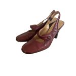 Joan & David 90's vtg. JOAN‎ & DAVID SLING BACK MARY JANE PUMPS SZ. 8 Photo 3