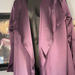 36.5 NEW Purple Silk Nite Robe!  Photo 0