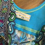 Free People  Banded Border Tank ASO Alex Russo Vintage Paisley Y2K 90’s M Photo 6