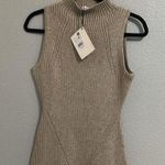 New with tags by Love Bonito Katrin Turtleneck Midi Dress
Sleeveless Tan Knit Size L Photo 5