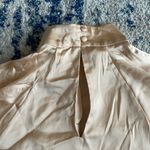 L'Academie The Joli Crop Top in Ivory Cream Small Photo 6