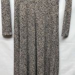 Banana Republic Animal Print Long Sleeve Women's Midi Dress Size XS Photo 8