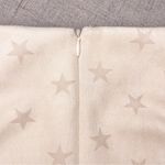 Le lis Star Print Suede Mini Skirt Tan Cream Size Small Photo 6