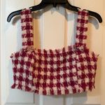 Lena 2 piece tweed jacket and top Red Size M Photo 2