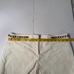 Michael Kors Michael Stretch Twill Chain detailed white shorts size 6 Photo 4