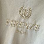 Sublima  Women’s large made in Italy women’s cream color crewneck sweatshirt Photo 1