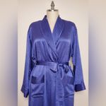 Victoria's Secret Vintage 80's  Textured Long Robe Size Medium Large Photo 7