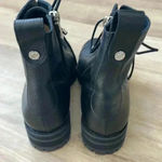 Jimmy Choo  Black Side Zip Biker Boot sz 35.5 Photo 2