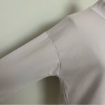 All In Motion Sweatshirt French Terry Cargo Pocket Thumbholes Mock Neck Cropped Photo 2