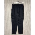Wilfred Free Womens Size 2 Black Cargo Denim Pants EUC Photo 2