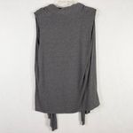 Jason Maxwell  Plus Size 2X Shrug Open‎ Front Sleeveless Gray Knit Waterfall 101 Photo 1