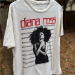 Diana Ross Oversized Tee White Photo 0