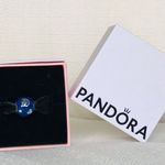 Pandora Disney 60th Anniversary Forever Blue Sterling Silver Bracelet Charm Photo 0
