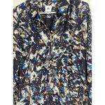 CAbi  Women's Starry Night Ruffle Blouse Long Sheer Sleeves Medium Photo 1