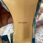 Bloom Vibrant Blue and Green Floral Heels Size 9 Photo 8