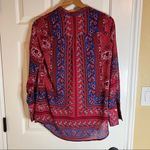 Kut From The Kloth Kut from‎ the Kloth Womens Blouse Cold Shoulder Cottage Floral Size Small Office Photo 6