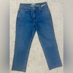 Abercrombie & Fitch Curve Love Ultra High Rise 90s Straight Jean 33 short NWT Photo 1