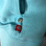 Dickies blue Women's Rib Inset zip up Hoodie Photo 3