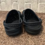 Crocs  iconic navy blue comfort slip on shoes Photo 4