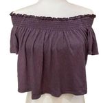 Full Tilt TILLY'S Off Shoulder Heathered Crop Top - XS Photo 0