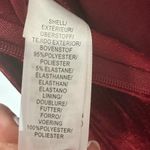 Aidan Mattox  Red Crushed Velvet V-Neck Sleeveless Jumpsuit Sz 8 Photo 5