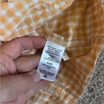 Bundle of 2 Free Assembly Orange & Yellow Gingham Puff Sleeve Tops Size XL Photo 4