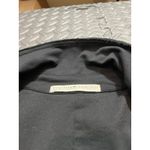 Peruvian Connection  Womens Black Cotton Blazer Jacket‎ Three Button Size Large Photo 1