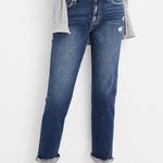 New Kancan for Maurices High Rise Rolled Hem Boyfriend Jeans size 24 Blue Photo 0
