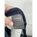 Torrid  Plus Size Denim Cut Off Shorts Women 20 Blue Dark Wash High Rise‎ Preppy Photo 3