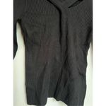 Lush Clothing Lush Black Sweater With Criss Cross Neck Woman’s Size Large Photo 1